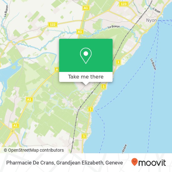 Pharmacie De Crans, Grandjean Elizabeth map