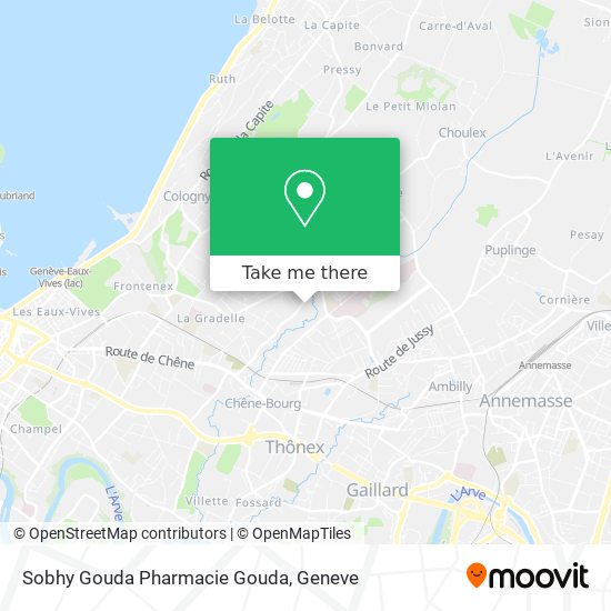 Sobhy Gouda Pharmacie Gouda map