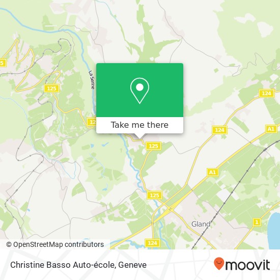 Christine Basso Auto-école map