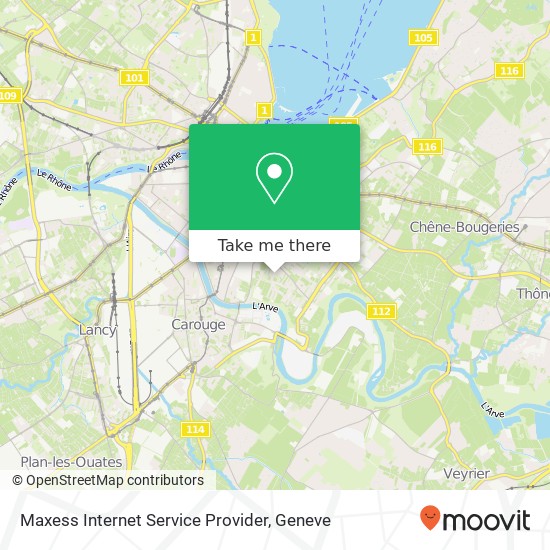 Maxess Internet Service Provider Karte