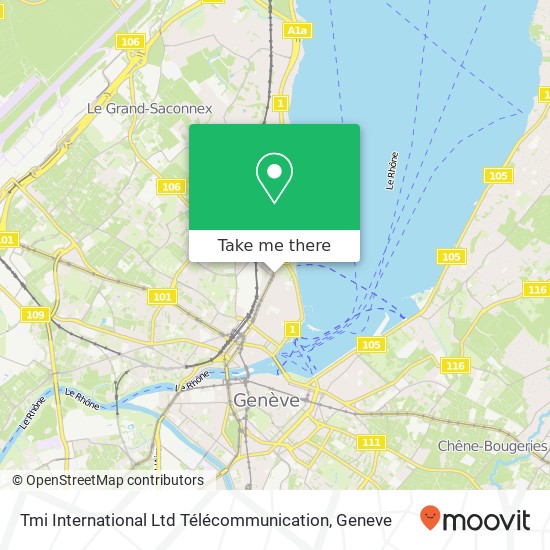 Tmi International Ltd Télécommunication map