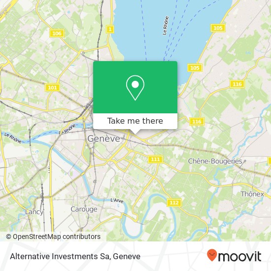 Alternative Investments Sa map