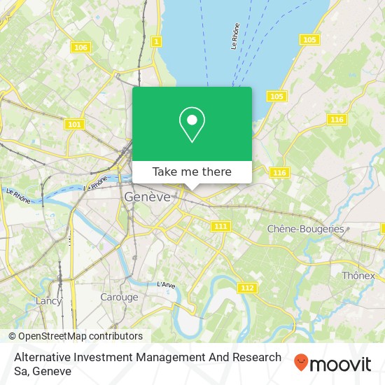 Alternative Investment Management And Research Sa map