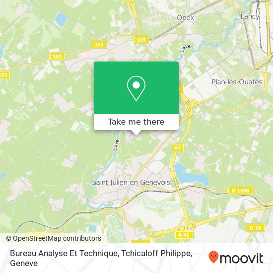 Bureau Analyse Et Technique, Tchicaloff Philippe map