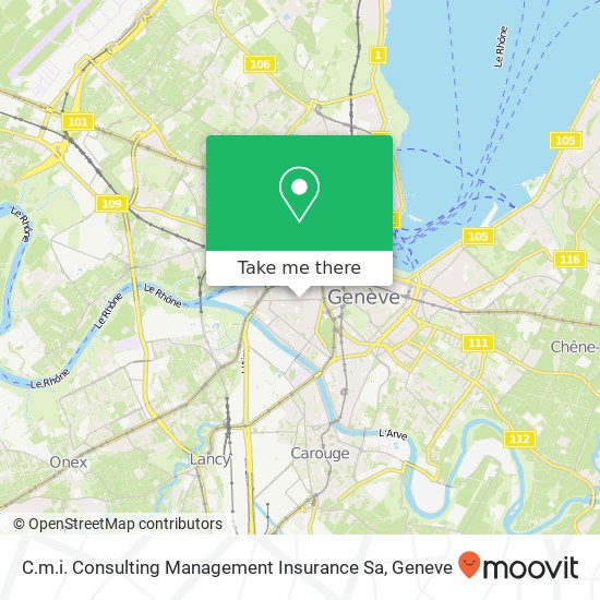 C.m.i. Consulting Management Insurance Sa map