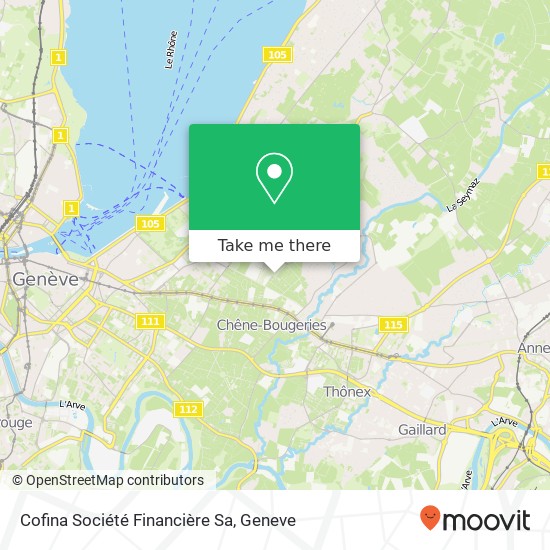 Cofina Société Financière Sa map