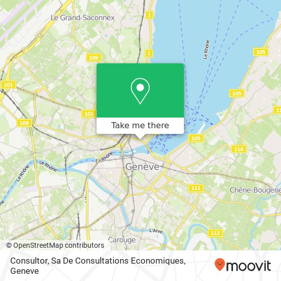 Consultor, Sa De Consultations Economiques map