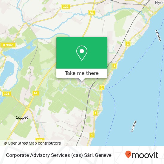 Corporate Advisory Services (cas) Sàrl map