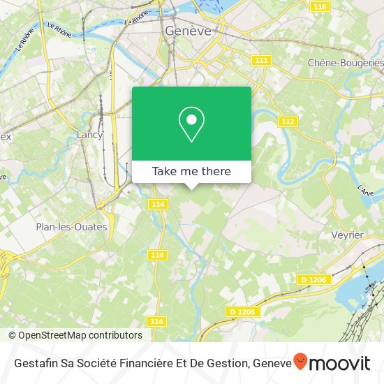 Gestafin Sa Société Financière Et De Gestion map