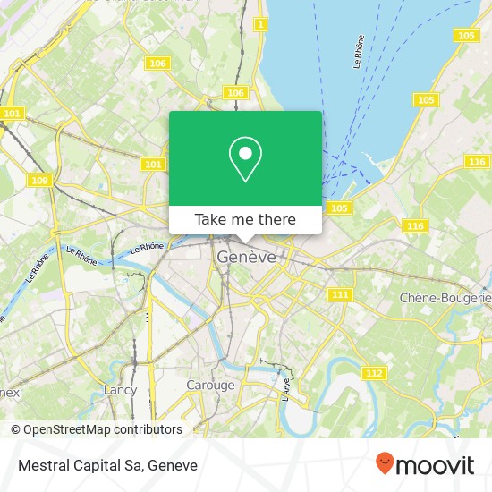 Mestral Capital Sa map