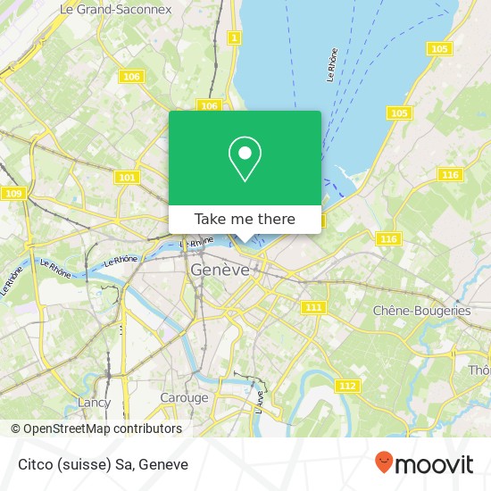 Citco (suisse) Sa map
