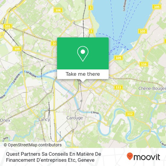 Quest Partners Sa Conseils En Matière De Financement D'entreprises Etc map