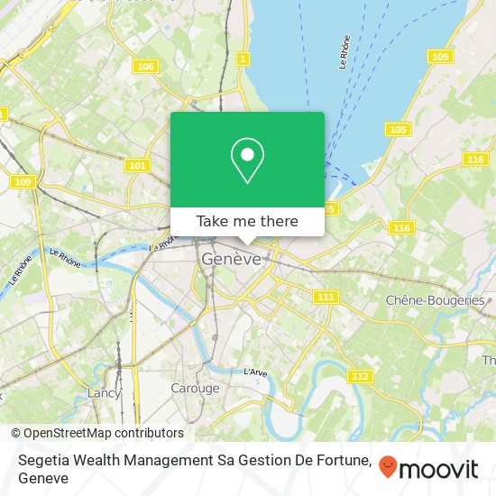 Segetia Wealth Management Sa Gestion De Fortune map