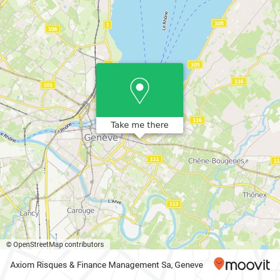 Axiom Risques & Finance Management Sa map