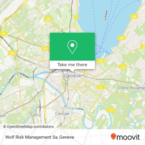 Wolf Risk Management Sa map