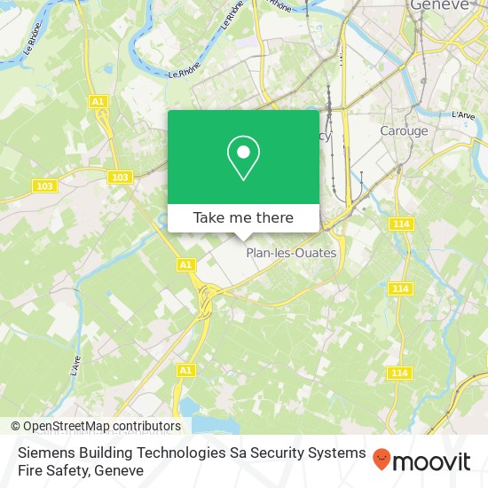 Siemens Building Technologies Sa Security Systems Fire Safety map