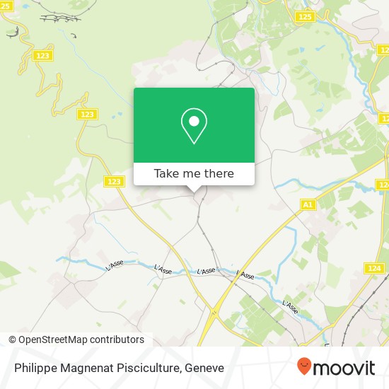 Philippe Magnenat Pisciculture map