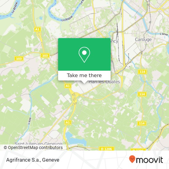 Agrifrance S.a. map