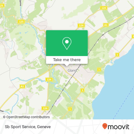 Sb Sport Service map