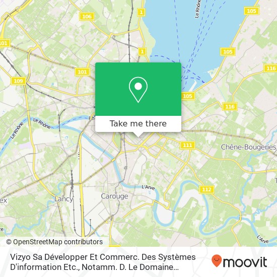 Vizyo Sa Développer Et Commerc. Des Systèmes D'information Etc., Notamm. D. Le Domaine Pharmaceutiq map