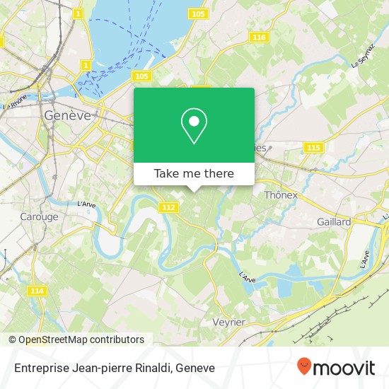 Entreprise Jean-pierre Rinaldi map