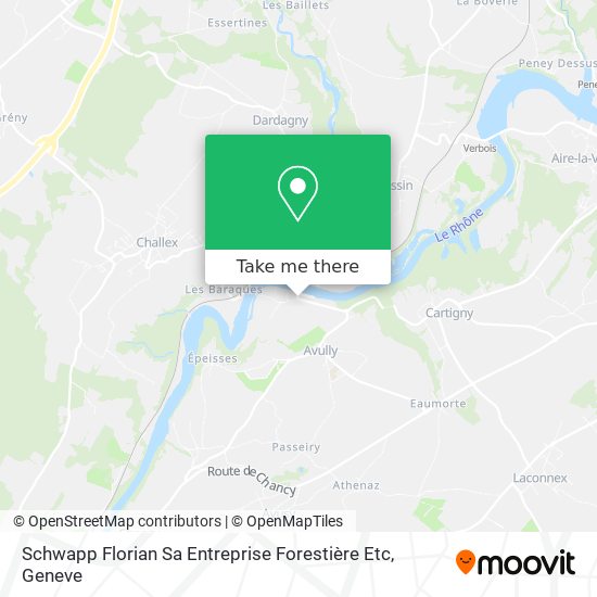 Schwapp Florian Sa Entreprise Forestière Etc map