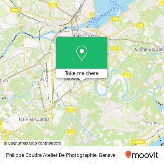 Philippe Coudre Atelier De Photographie map