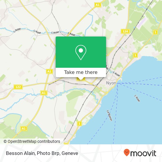 Besson Alain, Photo Brp map