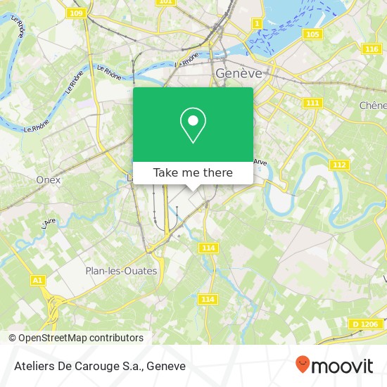 Ateliers De Carouge S.a. map