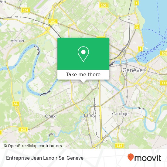 Entreprise Jean Lanoir Sa map