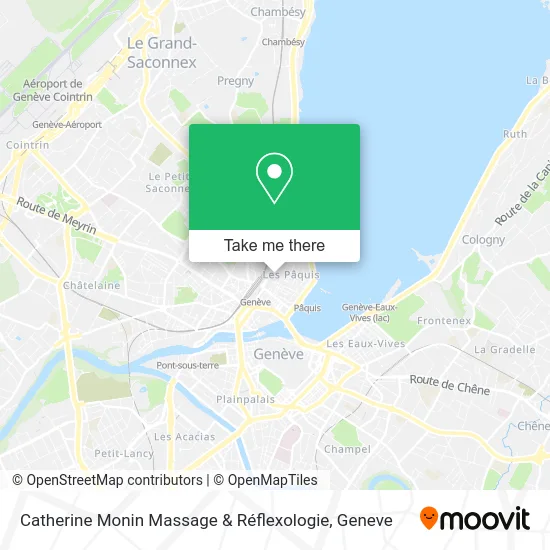 Catherine Monin Massage & Réflexologie map