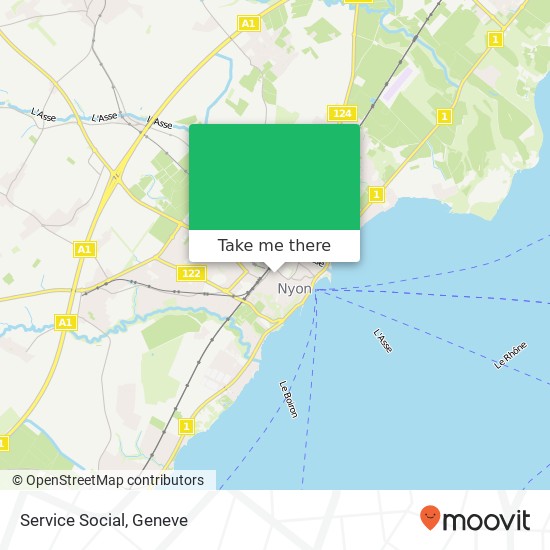 Service Social map