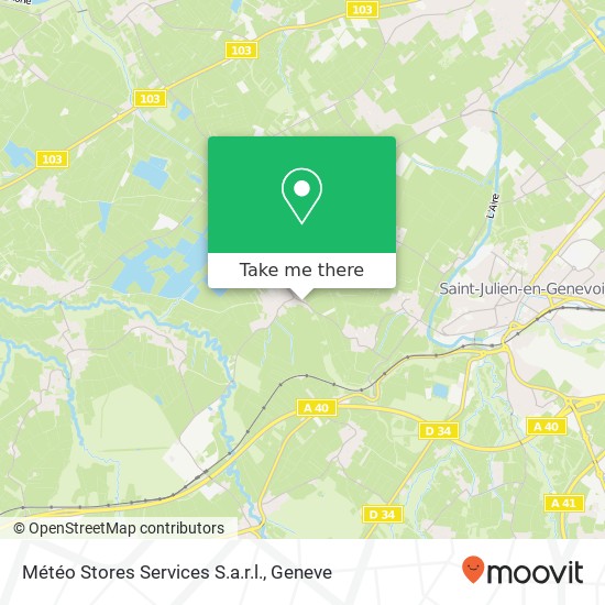 Météo Stores Services S.a.r.l. map