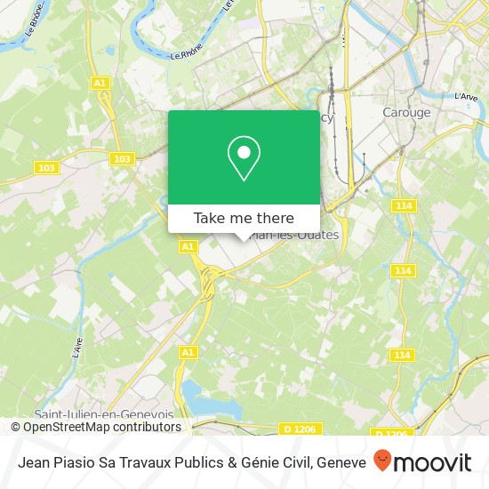 Jean Piasio Sa Travaux Publics & Génie Civil map