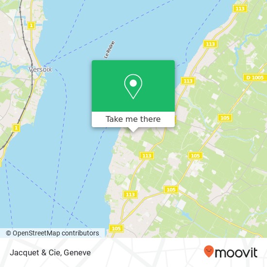 Jacquet & Cie map