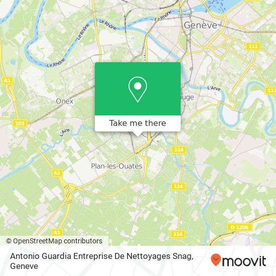Antonio Guardia Entreprise De Nettoyages Snag map