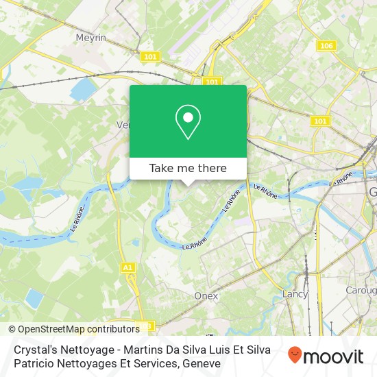 Crystal's Nettoyage - Martins Da Silva Luis Et Silva Patricio Nettoyages Et Services map