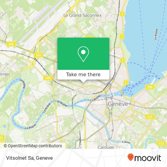 Vitsolnet Sa map