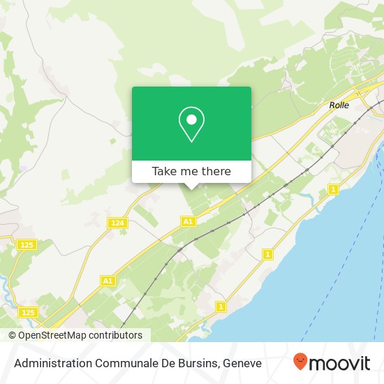 Administration Communale De Bursins map