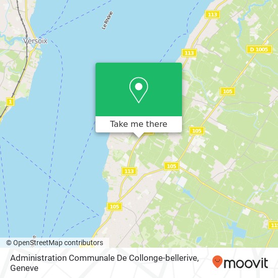 Administration Communale De Collonge-bellerive map