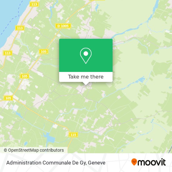 Administration Communale De Gy map