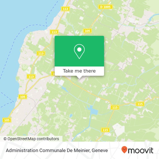 Administration Communale De Meinier map