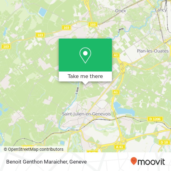 Benoit Genthon Maraicher map