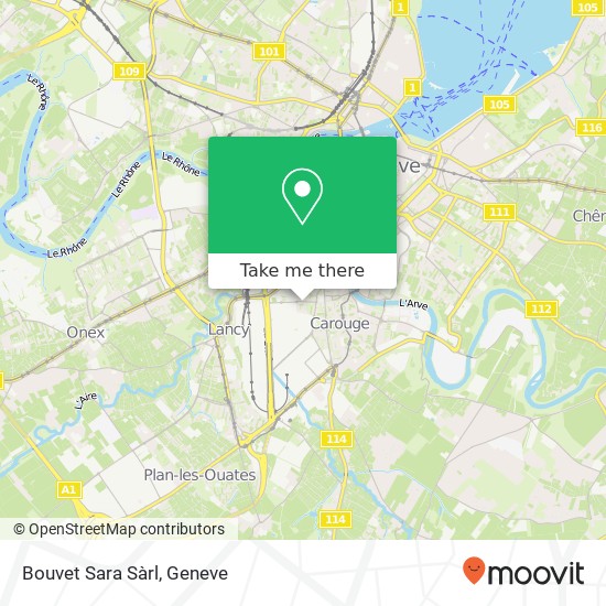 Bouvet Sara Sàrl map