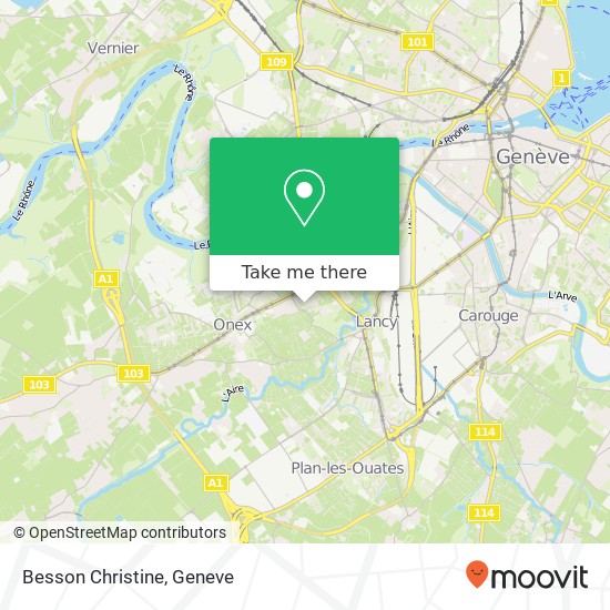 Besson Christine map