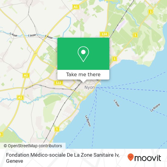 Fondation Médico-sociale De La Zone Sanitaire Iv map