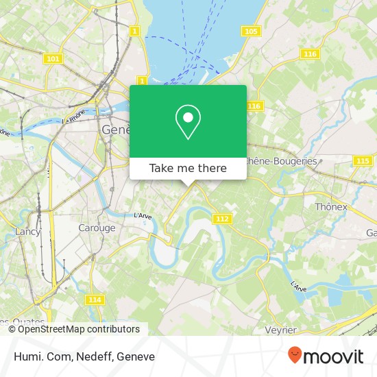 Humi. Com, Nedeff map