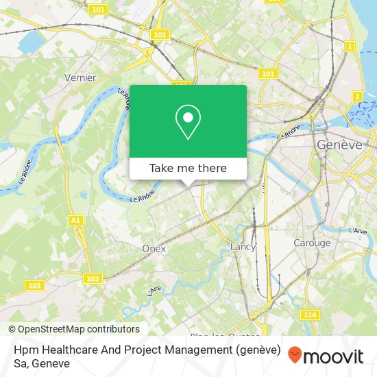 Hpm Healthcare And Project Management (genève) Sa Karte