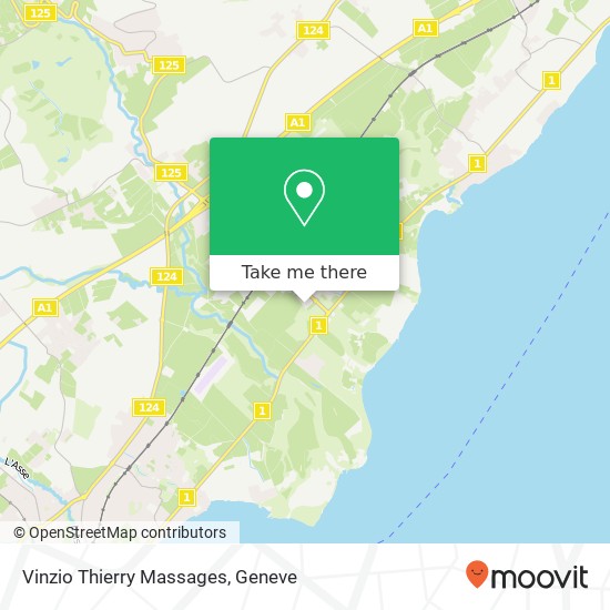 Vinzio Thierry Massages map