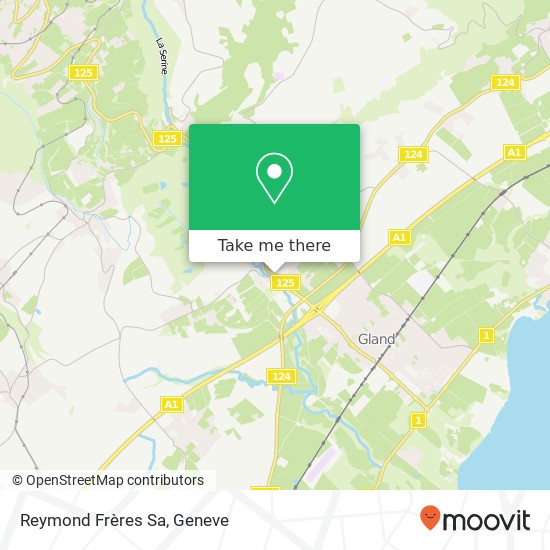 Reymond Frères Sa map